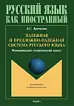 Падежная и предложно-падежная система русского языка. Функционально-семантический аспект